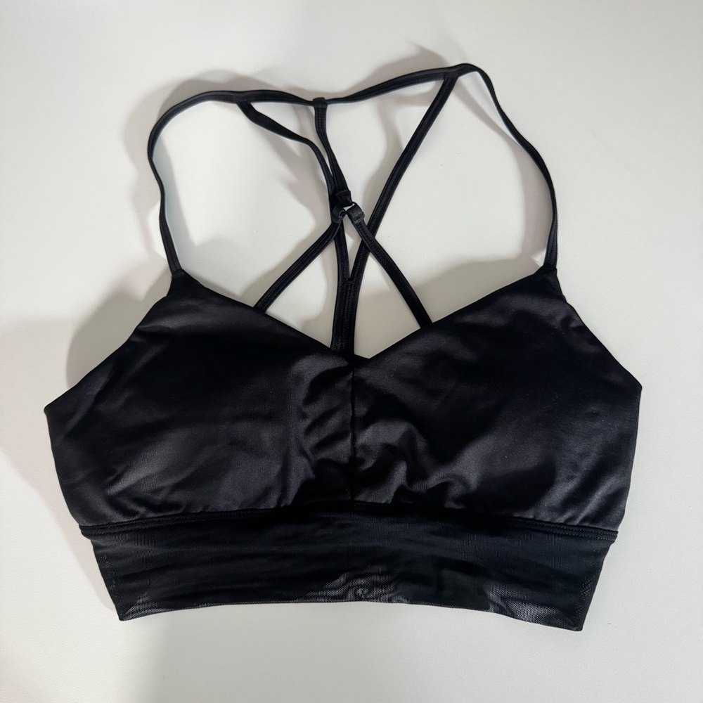 Alo Women's Lavish Black Bra Size M